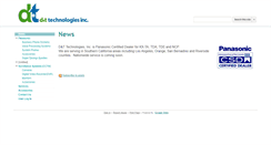 Desktop Screenshot of dttechinc.com